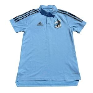 Adidas Men's 2019 Minnesota United FC Polo Shirt Aeroready XS X-Small Athletic
